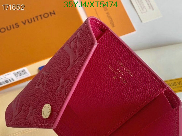 LV Bags-(4A)-Wallet-,Code: XT5474,$: 35USD