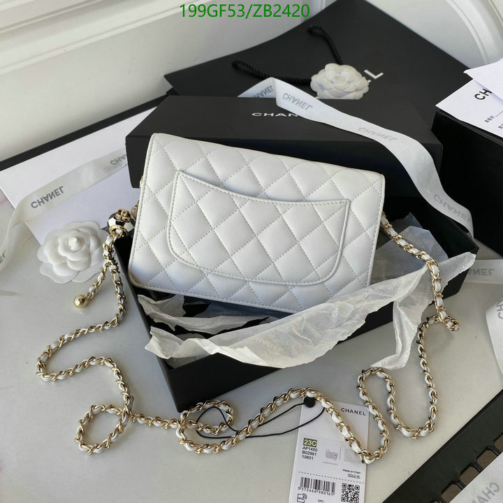 Chanel Bags -(Mirror)-Diagonal-,Code: ZB2420,$: 199USD