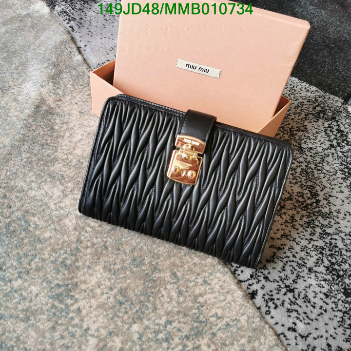 Miu Miu Bag-(Mirror)-Wallet-,Code: MMB010734,$: 149USD