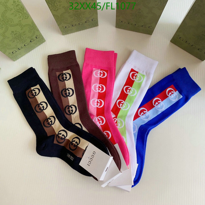 Sock-Gucci, Code: FL1077,$: 32USD