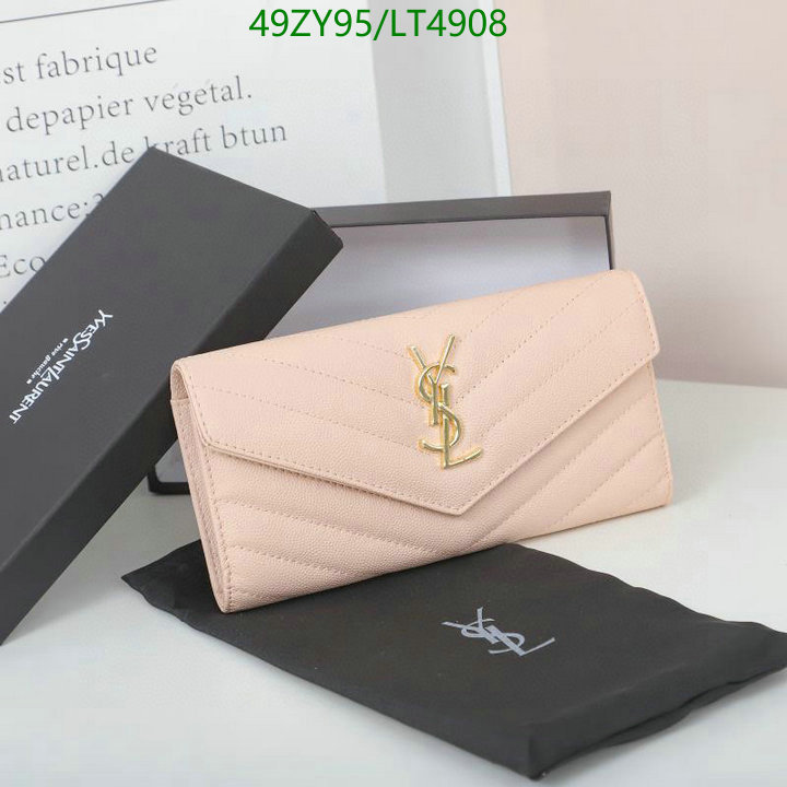 YSL Bag-(4A)-Wallet-,Code: LT4908,$: 49USD