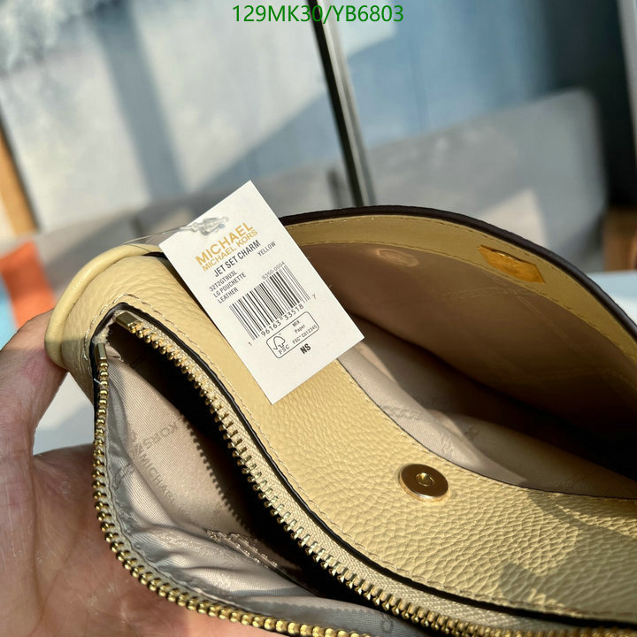 Michael Kors Bag-(Mirror)-Handbag-,Code: YB6803,$: 129USD