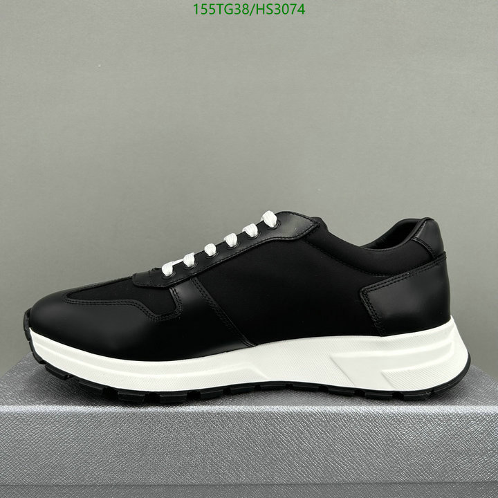 Men shoes-Prada, Code: HS3074,$: 155USD