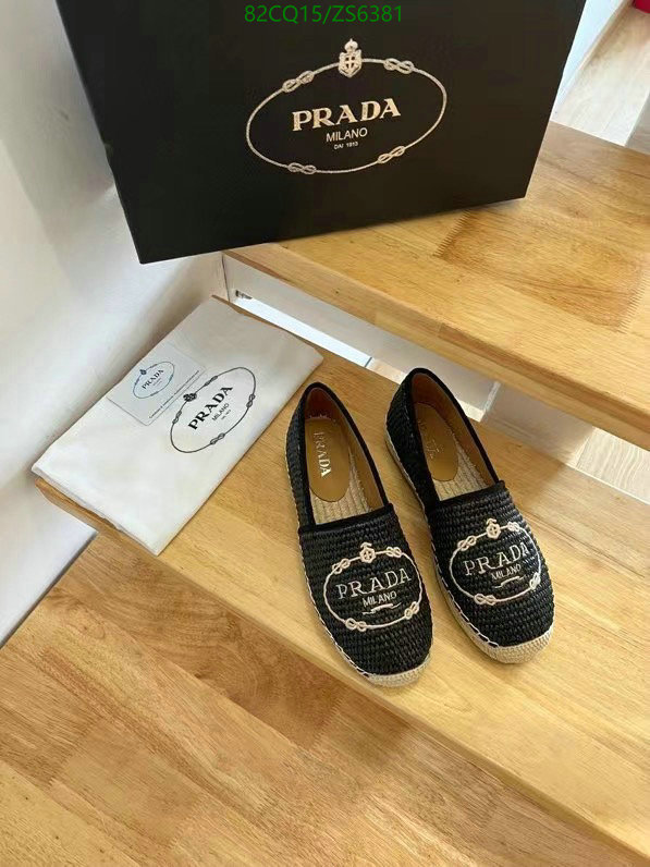 Women Shoes-Prada, Code: ZS6381,$: 85USD