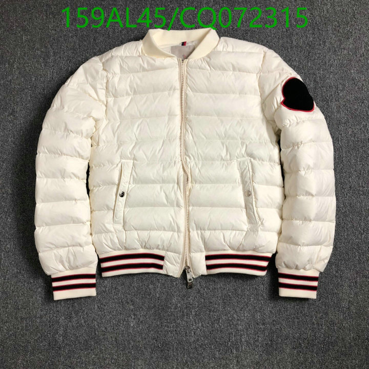 Down jacket Men-Moncler, Code: CQ072315,$: 159USD