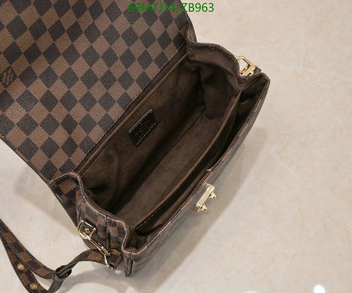 LV Bags-(4A)-Pochette MTis Bag-Twist-,Code: ZB963,$: 69USD