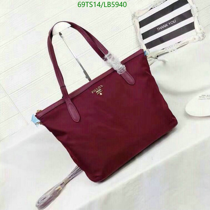 Prada Bag-(4A)-Handbag-,Code: LB5940,$: 69USD