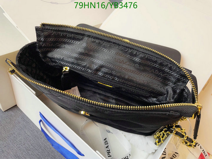 Prada Bag-(4A)-Diagonal-,Code: YB3476,$: 79USD