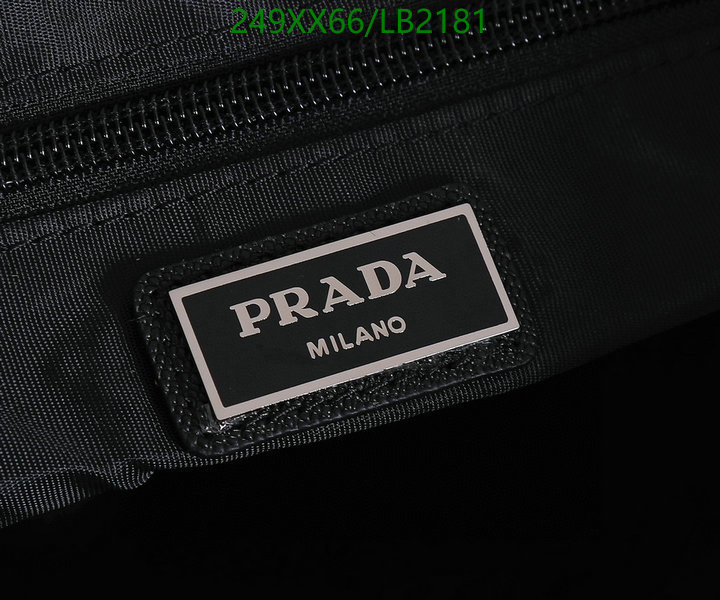 Prada Bag-(Mirror)-Backpack-,Code: LB2181,$: 249USD