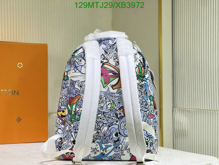 LV Bags-(4A)-Backpack-,Code: XB3972,$: 129USD