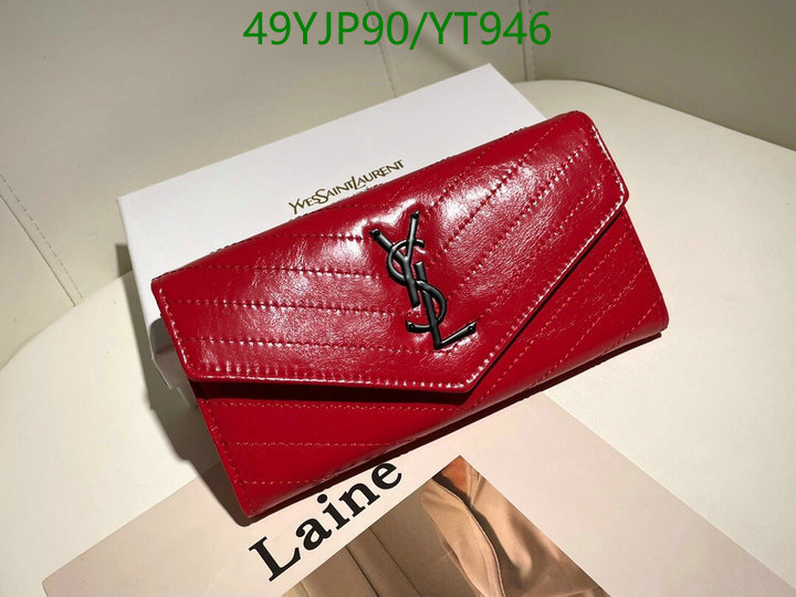 YSL Bag-(4A)-Wallet-,Code: YT946,$: 49USD