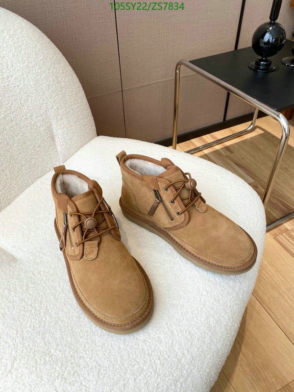 Men shoes-Boots, Code: ZS7834,$: 105USD