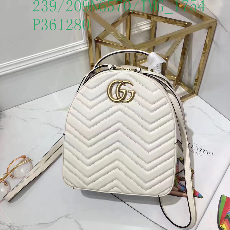 Gucci Bag-(Mirror)-Backpack-,Code: GGB112753,$: 239USD