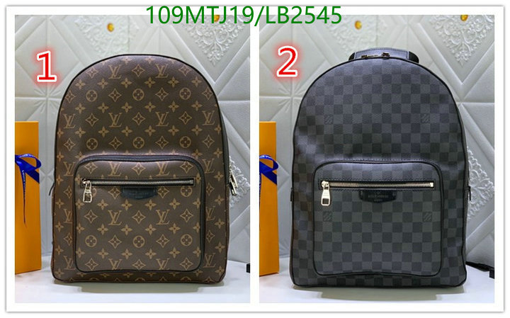 LV Bags-(4A)-Backpack-,Code: LB2545,$: 109USD