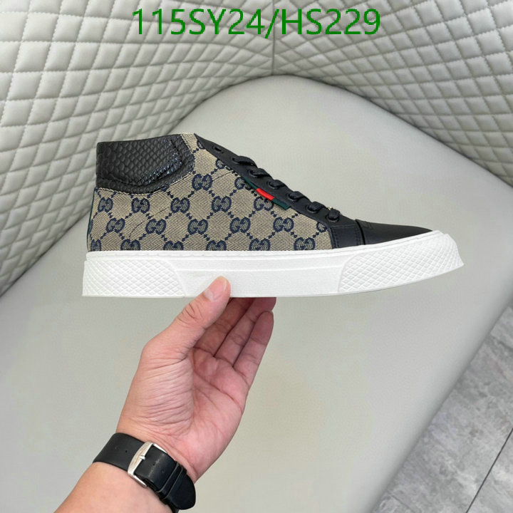 Men shoes-Gucci, Code: HS229,$: 115USD