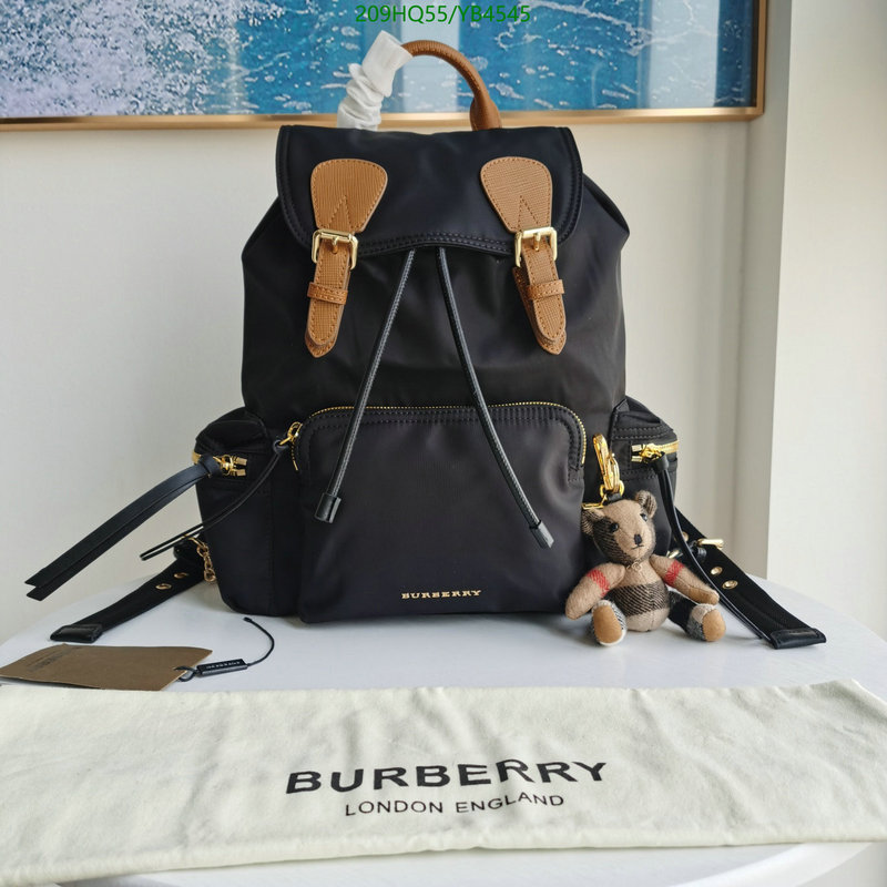 Burberry Bag-(Mirror)-Backpack-,Code: YB4545,