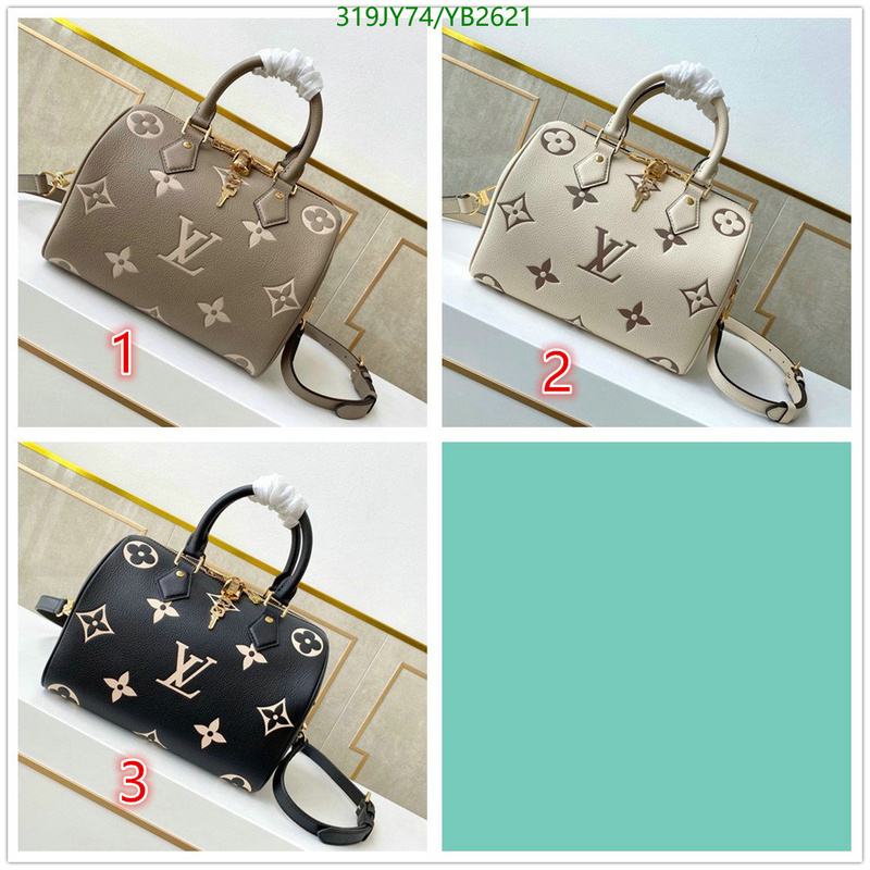 LV Bags-(Mirror)-Speedy-,Code: YB2621,$: 319USD