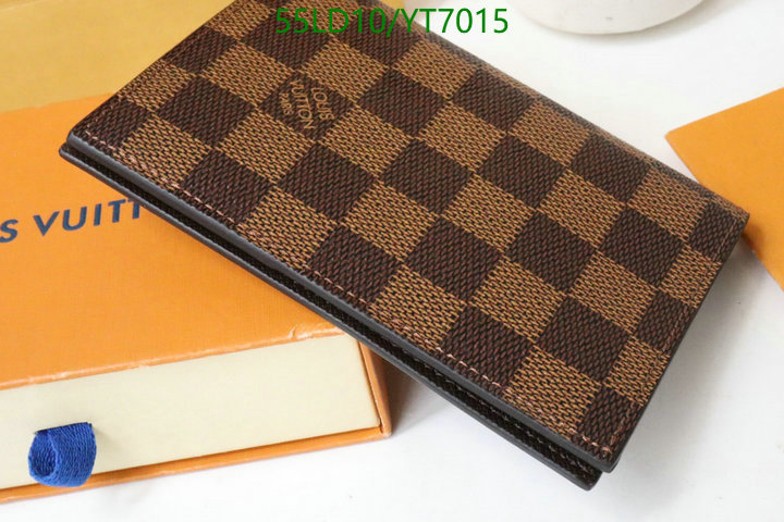 LV Bags-(Mirror)-Wallet-,Code: YT7015,$: 55USD