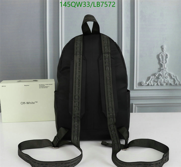 Off-White Bag-(Mirror)-Backpack-,Code: LB7572,$: 145USD