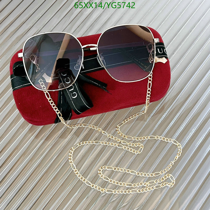 Glasses-Gucci, Code: YG5742,$: 65USD