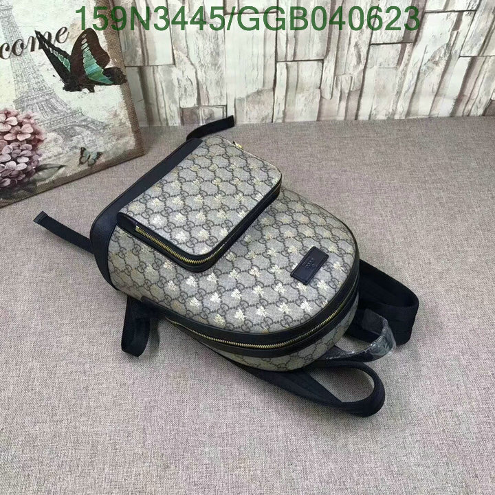 Gucci Bag-(Mirror)-Backpack-,Code:GGB040623,