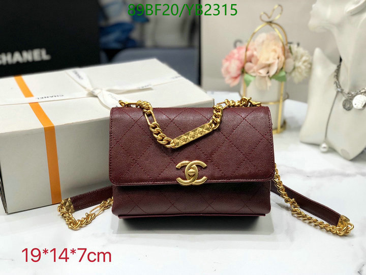 Chanel Bags ( 4A )-Diagonal-,Code: YB2315,$: 89USD