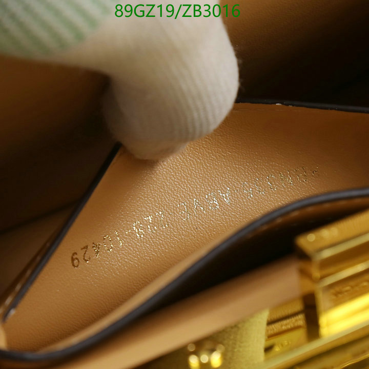 Fendi Bag-(4A)-Diagonal-,Code: ZB3016,$: 89USD