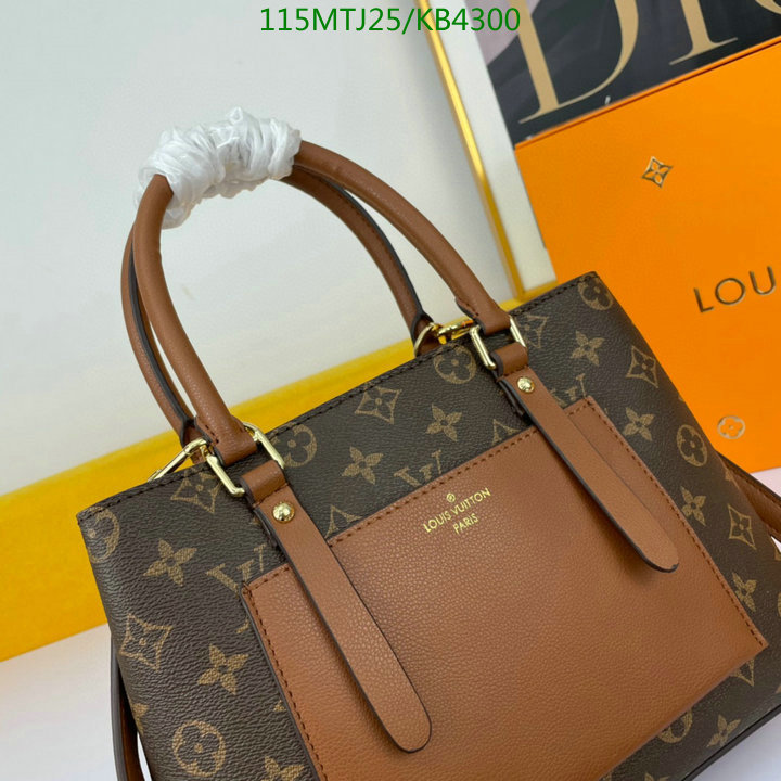 LV Bags-(4A)-Handbag Collection-,Code: KB4300,$: 115USD