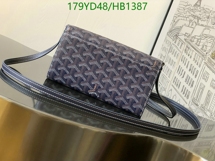 Goyard Bag-(Mirror)-Diagonal-,Code: HB1387,$: 179USD