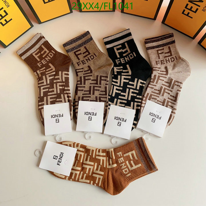 Sock-Fendi, Code: FL1041,$: 29USD