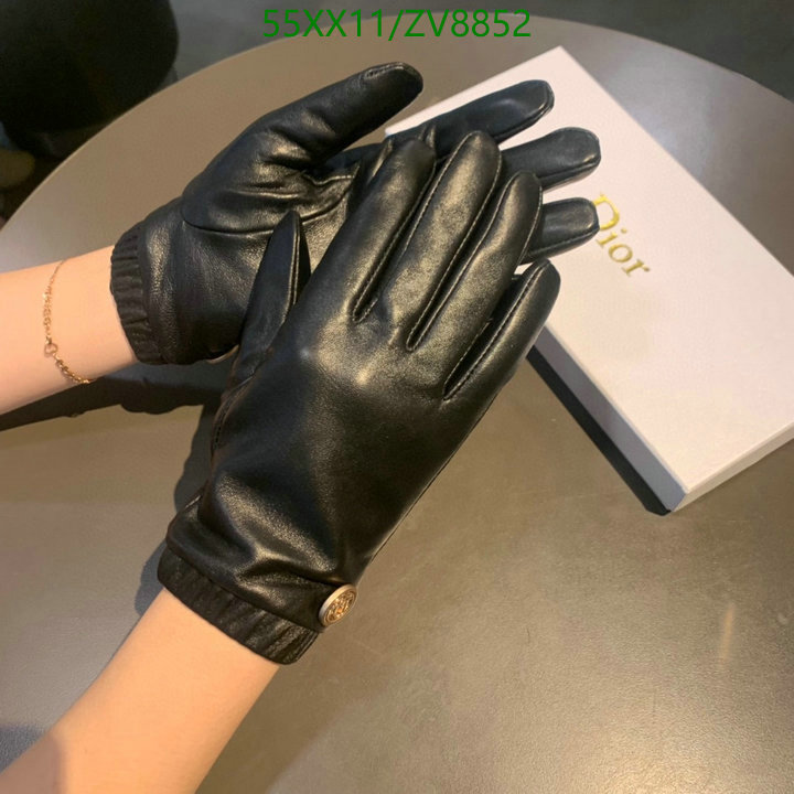Gloves-Dior, Code: ZV8852,$: 55USD