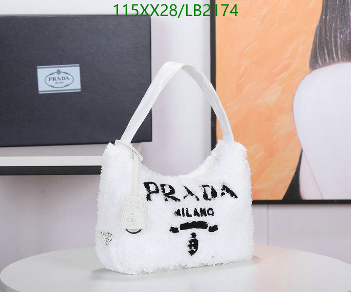 Prada Bag-(Mirror)-Re-Edition 2000,Code: LB2174,$: 115USD