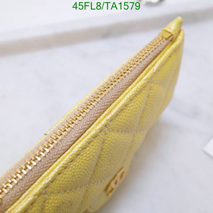Chanel Bags ( 4A )-Wallet-,Code: TA1579,$: 45USD