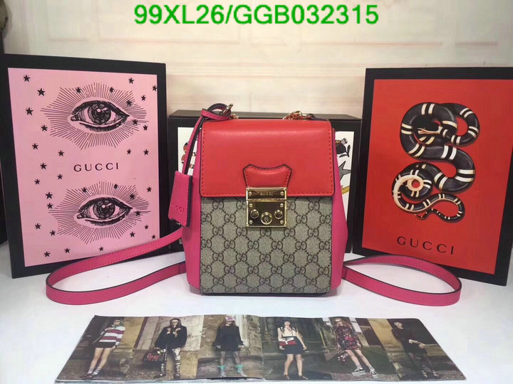 Gucci Bag-(4A)-Padlock-,Code: GGB032315,$: 99USD