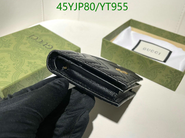 Gucci Bag-(4A)-Wallet-,Code: YT955,$: 45USD