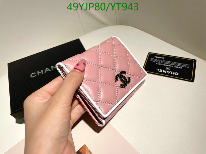 Chanel Bags ( 4A )-Wallet-,Code: YT943,$: 49USD