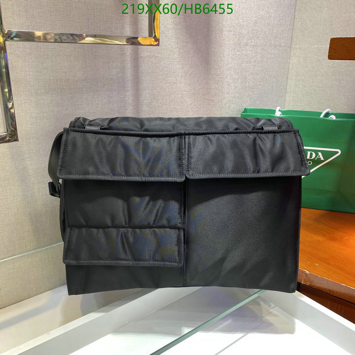 Prada Bag-(Mirror)-Diagonal-,Code: HB6455,$: 219USD