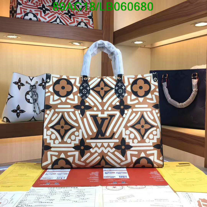 LV Bags-(4A)-Handbag Collection-,Code: LB060680,$: 89USD