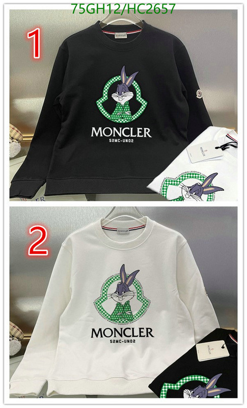 Clothing-Moncler, Code: HC2657,$: 75USD