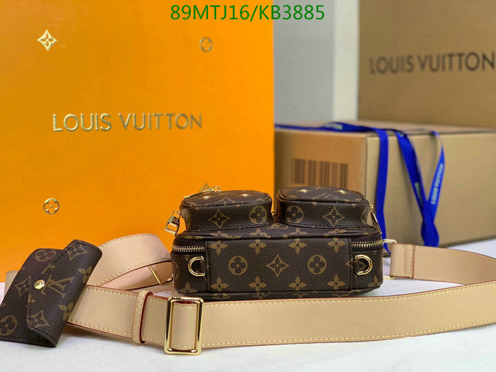 LV Bags-(4A)-Pochette MTis Bag-Twist-,Code: KB3885,$: 89USD