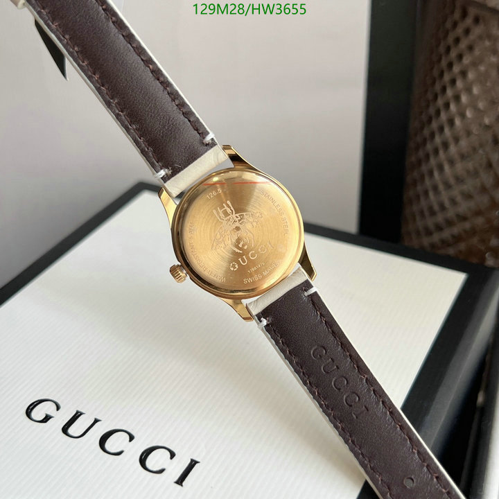 Watch-4A Quality-Gucci, Code: HW3655,$: 129USD