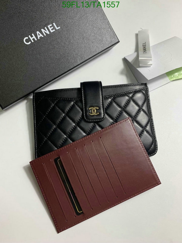 Chanel Bags ( 4A )-Wallet-,Code: TA1557,$: 59USD