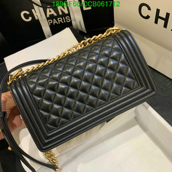 Chanel Bags -(Mirror)-Le Boy,Code: CCB061712,$: 189USD