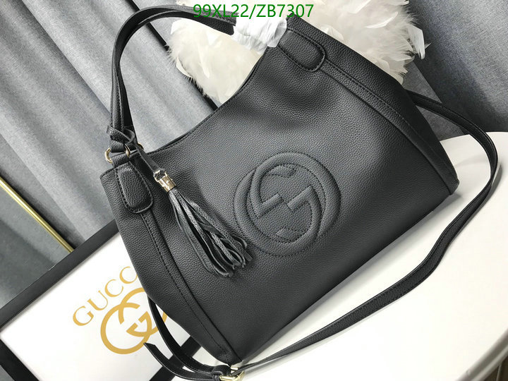 Gucci Bag-(4A)-Handbag-,Code: ZB7307,$: 99USD