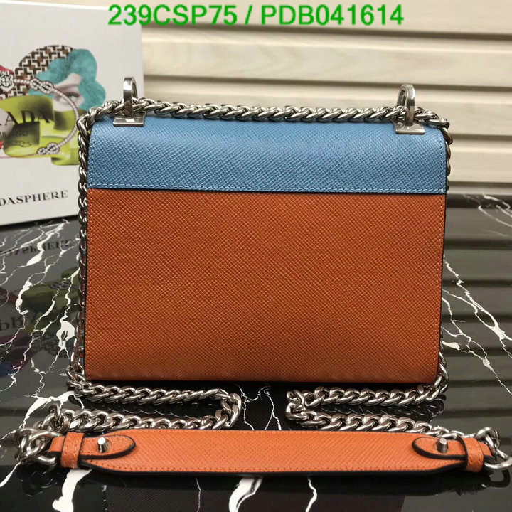 Prada Bag-(Mirror)-Diagonal-,Code: PDB041614,$: 239USD