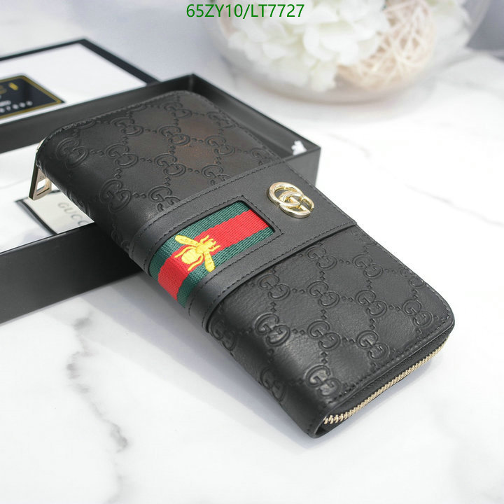 Gucci Bag-(4A)-Wallet-,Code: LT7727,$: 65USD