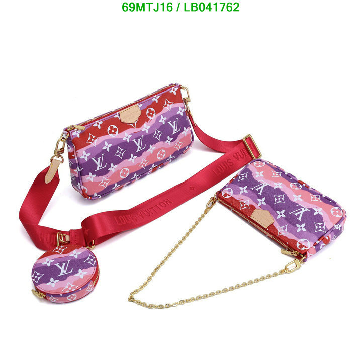 LV Bags-(4A)-New Wave Multi-Pochette-,Code: LB041762,$: 69USD