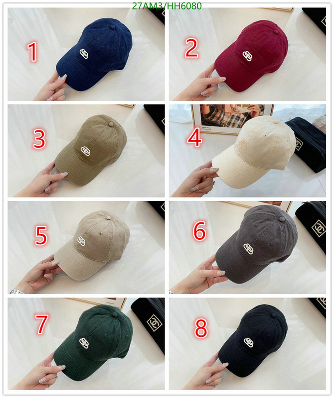 Cap -(Hat)-Balenciaga, Code: HH6080,$: 27USD