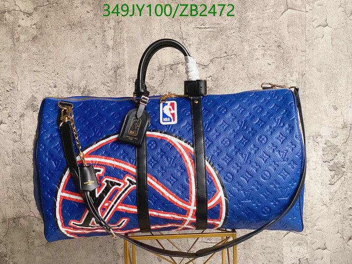 LV Bags-(Mirror)-Keepall BandouliRe 45-50-,Code: ZB2472,$: 349USD