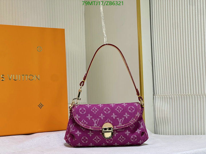 LV Bags-(4A)-Handbag Collection-,Code: ZB6321,$: 79USD